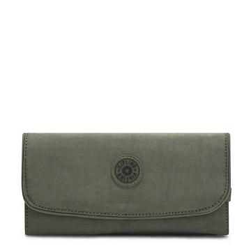 Kipling Money Land Snap Wallet Wallets Green Moss | AU 2189LI